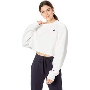NWT Champion Life Cropped Crew Women's